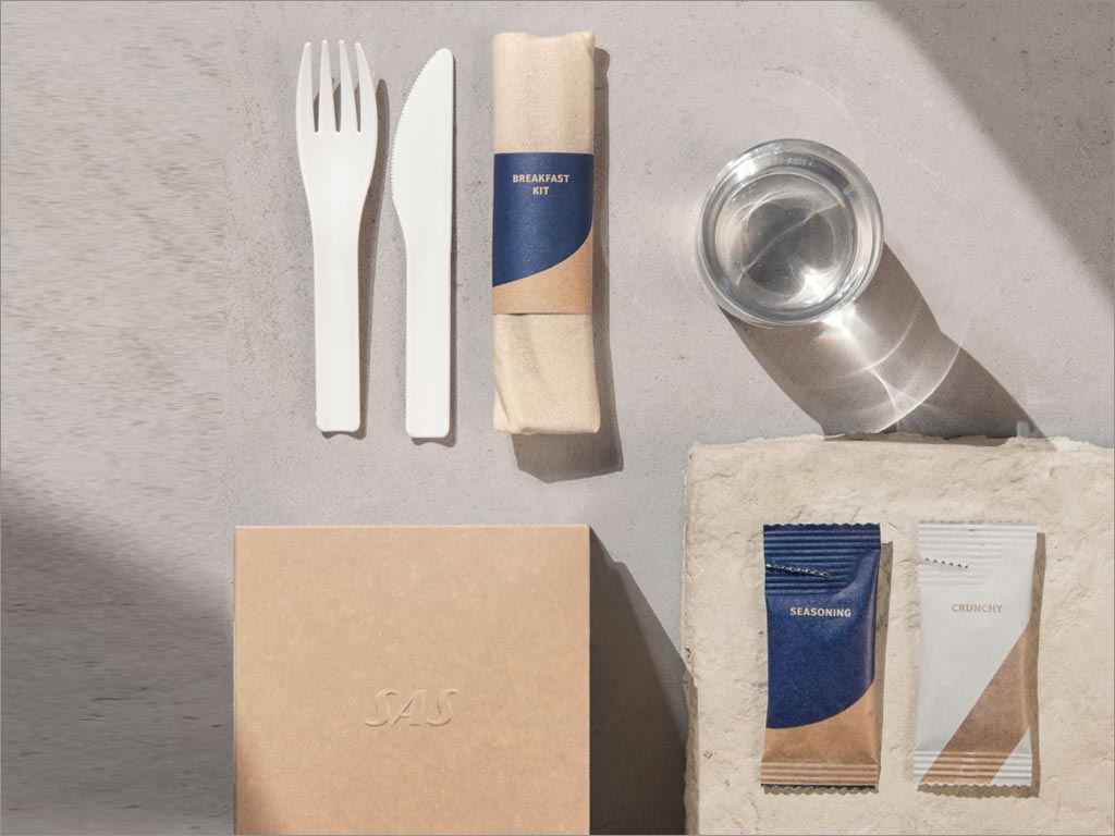 斯堪的纳维亚航空公司飞机餐食品包装设计