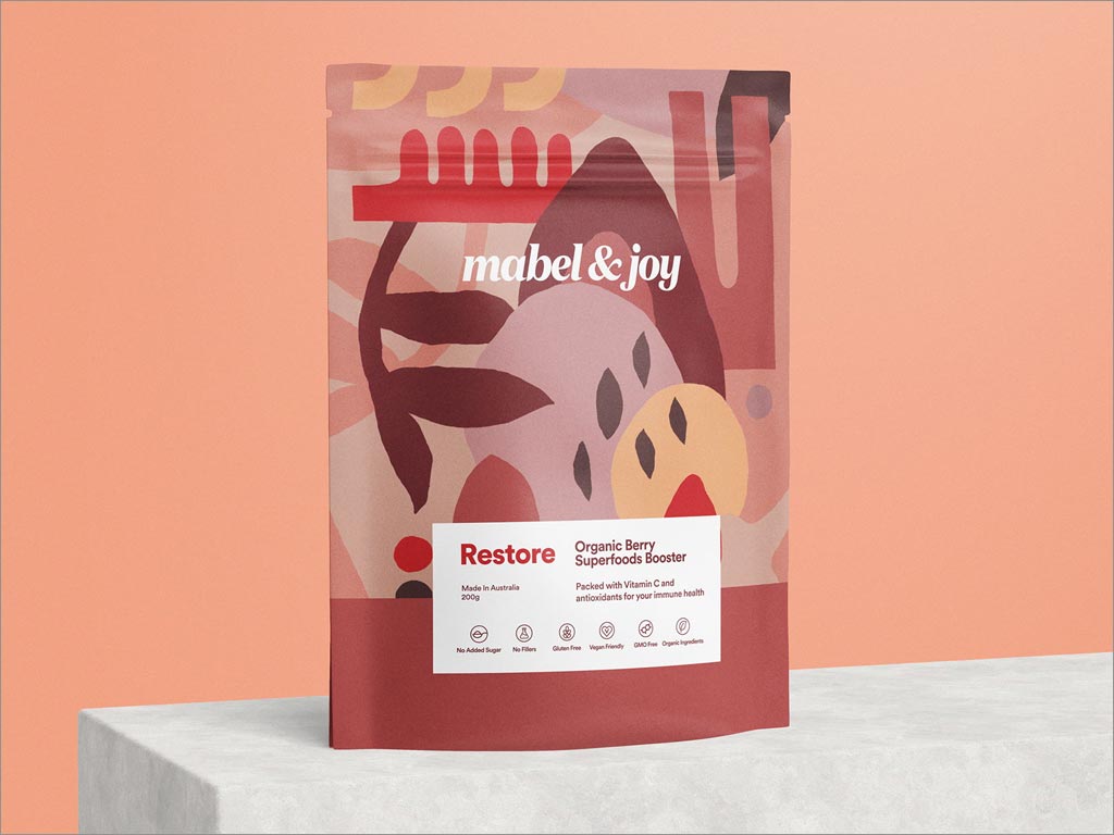 澳大利亚Mabel＆Joy果酱食品包装设计
