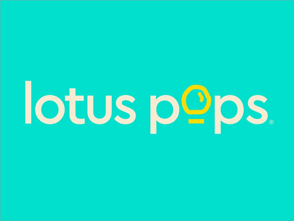 Lotus Pops休闲零食logo设计