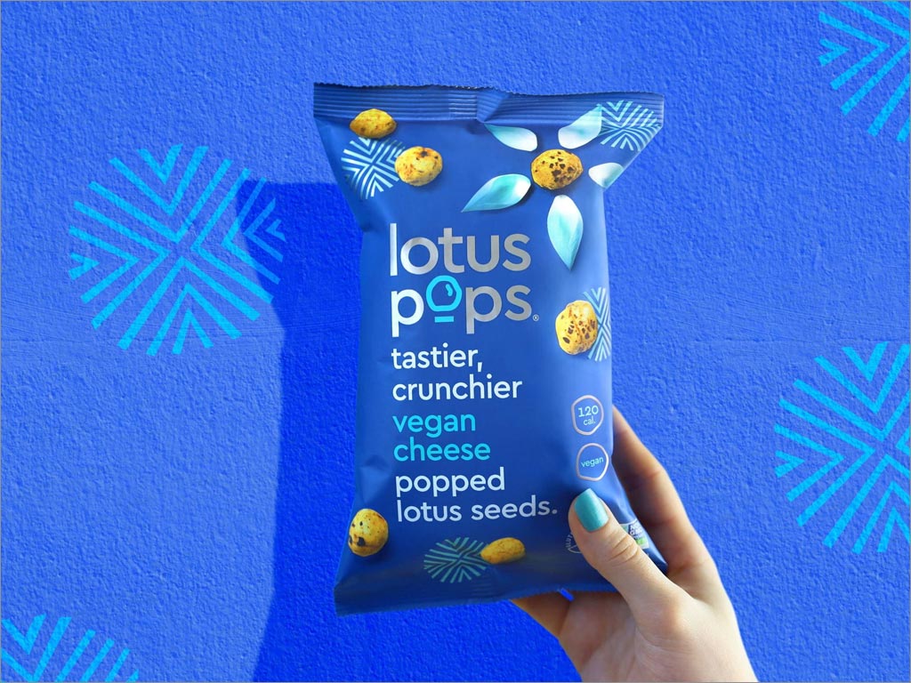 Lotus Pops休闲零食包装袋设计
