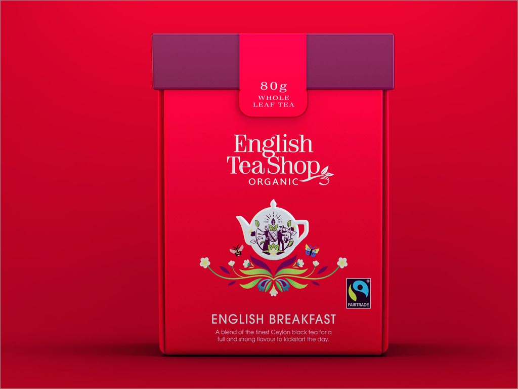 斯里兰卡English Tea Shop茶叶包装盒设计
