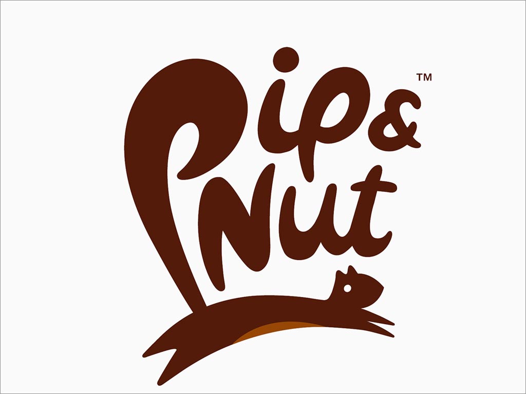 英国Pip＆Nut坚果酱烹饪调料logo设计