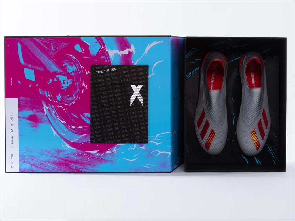 Adidas足球鞋包装设计