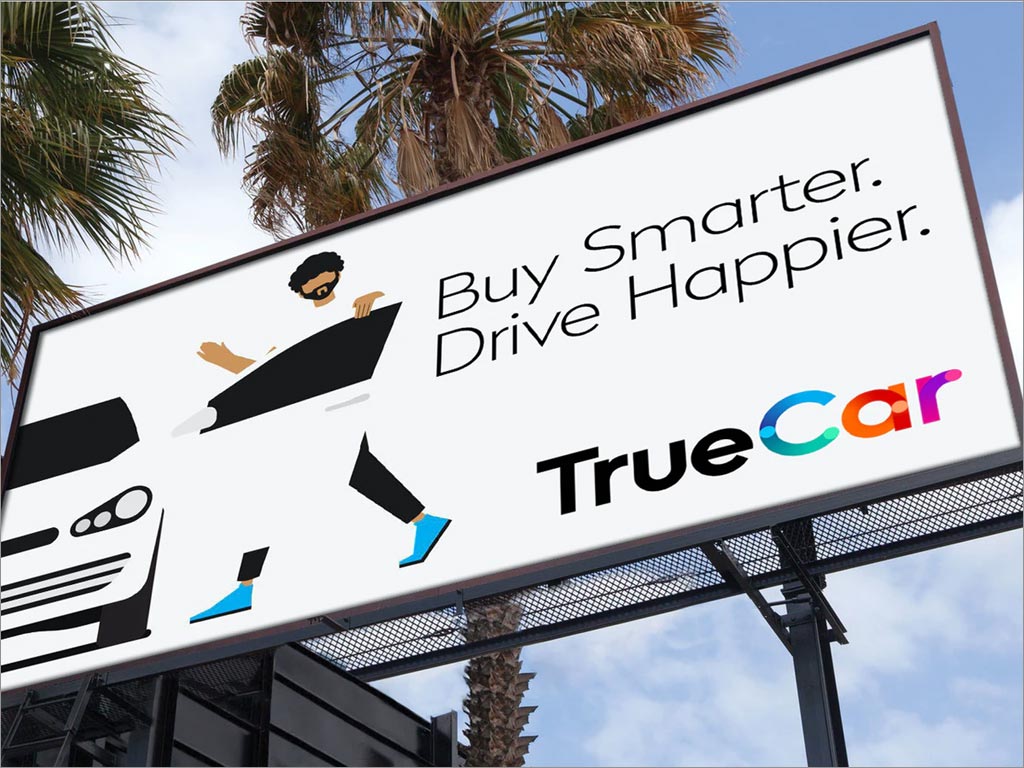 美国TrueCar汽车电商网站交易平台品牌形象户外广告设计