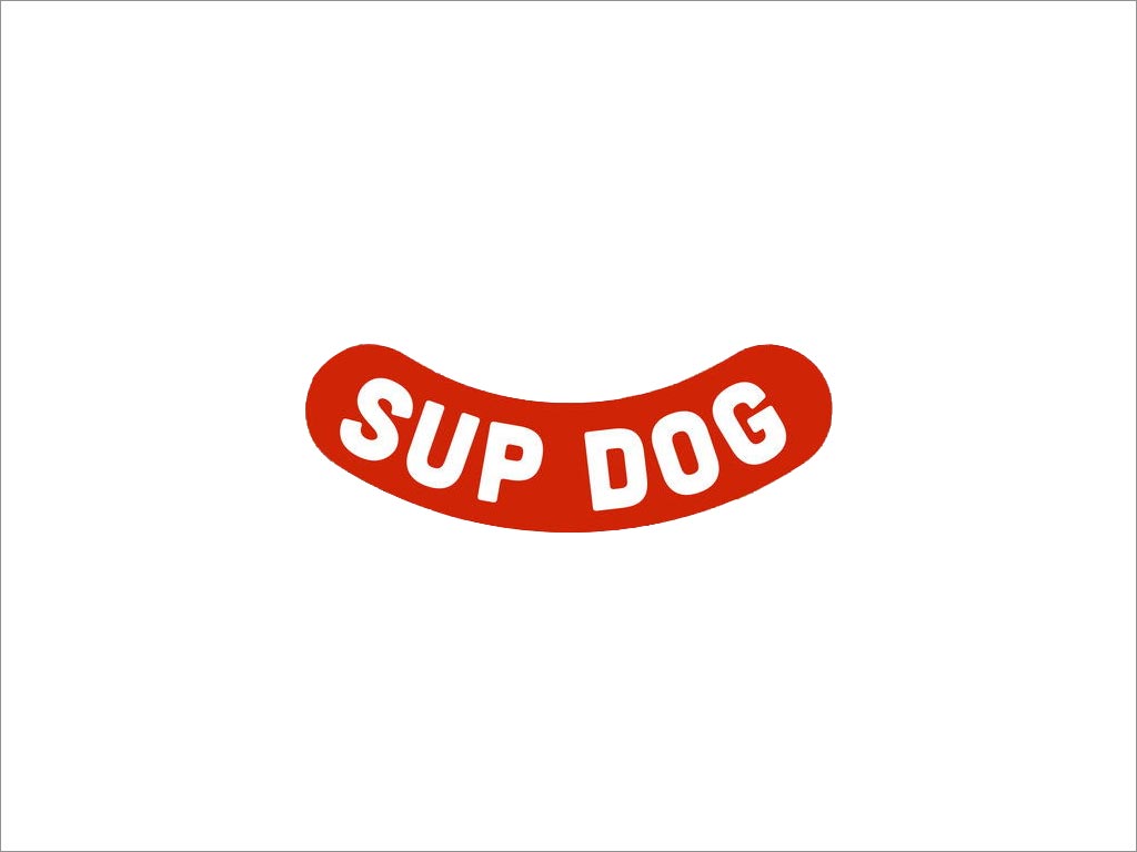 美国Sup Dog热狗快餐店logo设计