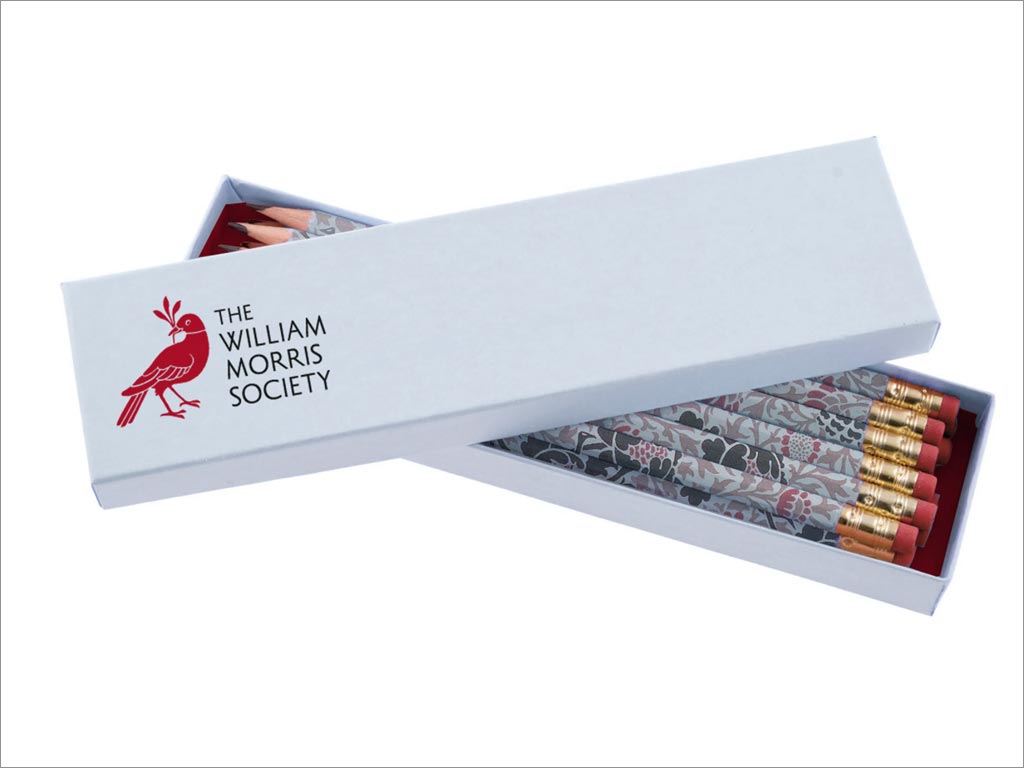 威廉·莫里斯协会社会组织品牌形象笔盒设计