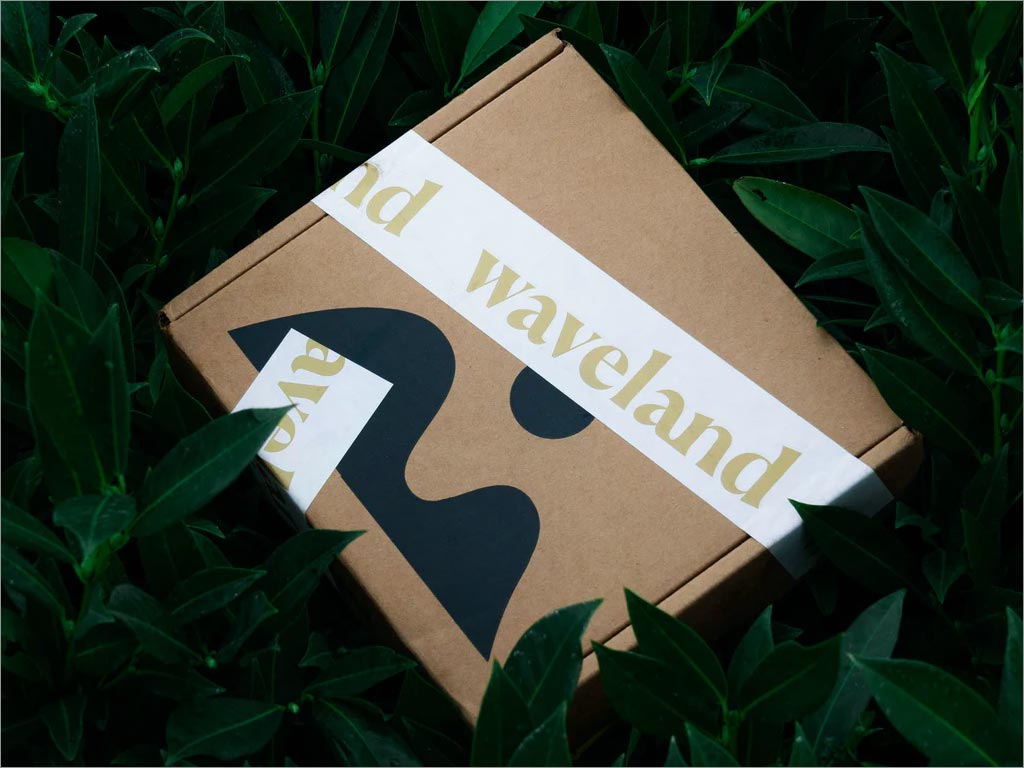 美国Waveland功能性茶饮料包装设计之礼品盒