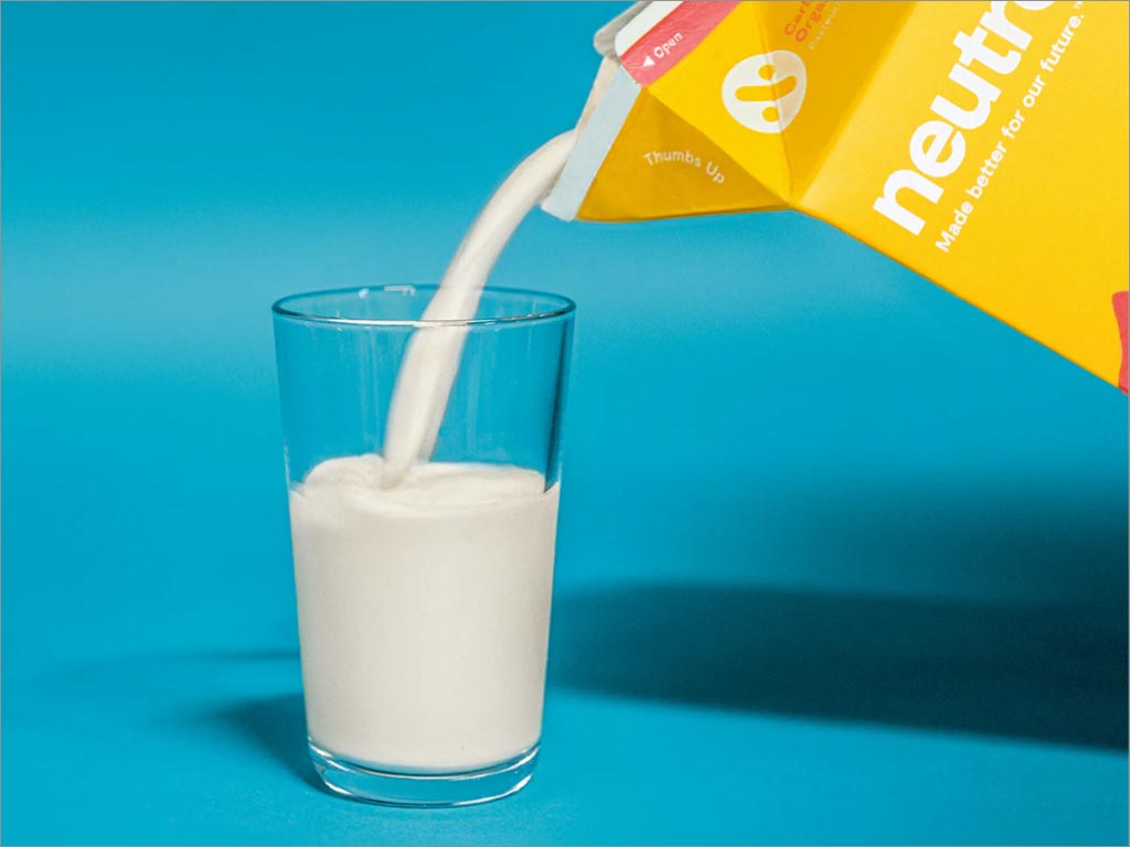 美国Neutral牛奶利乐砖包装设计之实物照片