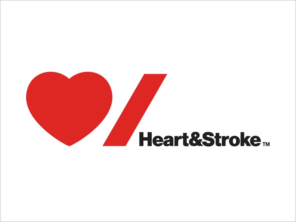 加拿大心脏与中风基金会品牌logo设计