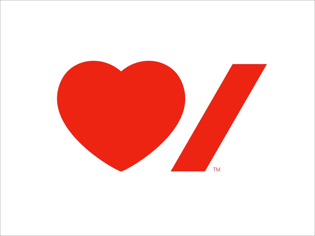 加拿大心脏与中风基金会品牌logo图形设计
