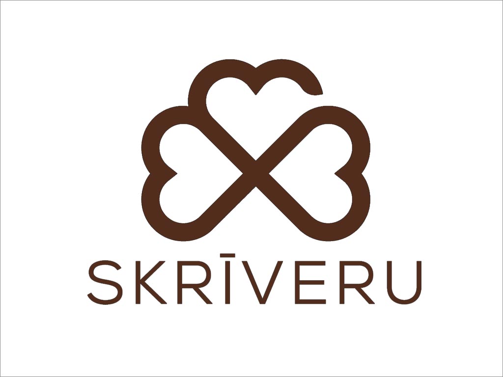 拉脱维亚Skrīveru巧克力糖果logo设计