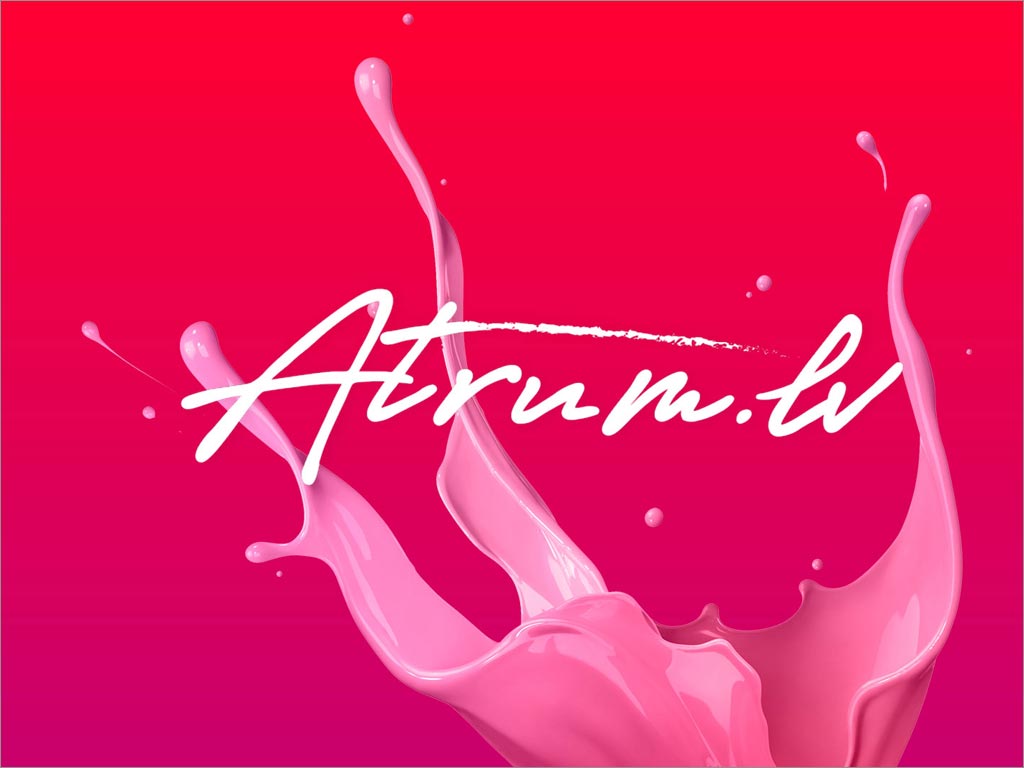 Atrum.lv金融信用公司形象logo缱绻