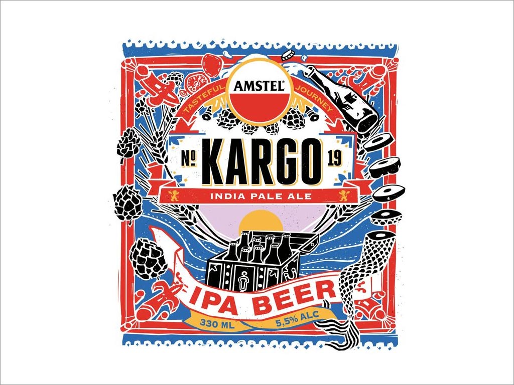 KARGO啤酒瓶签包装设计