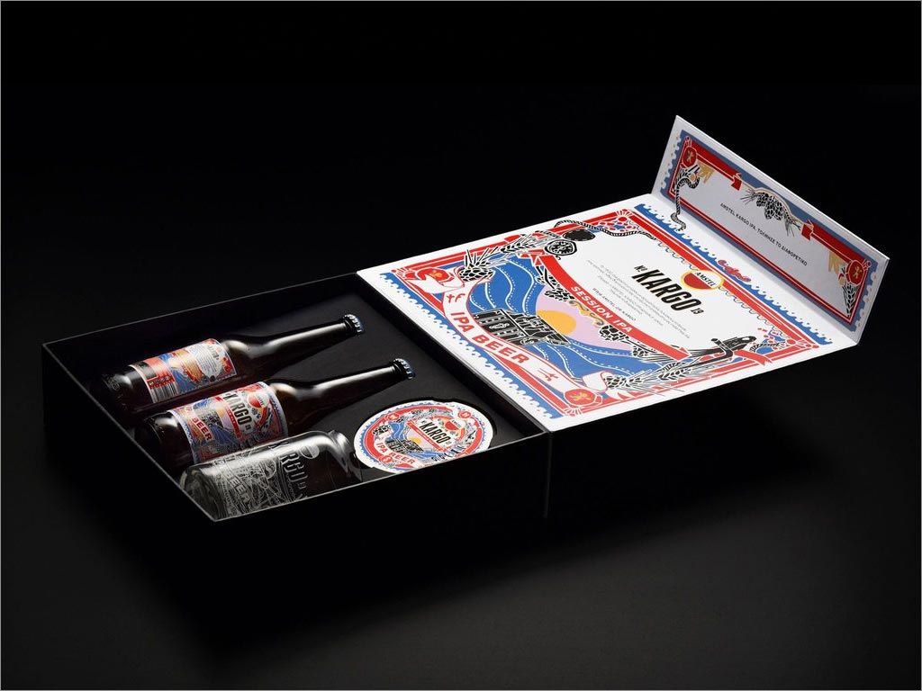 KARGO啤酒礼品盒包装设计