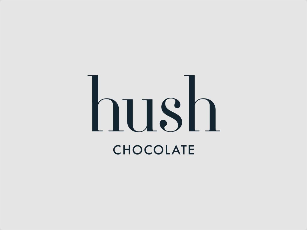 Hush巧克力品牌logo设计