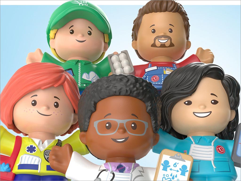 美国美泰Mattel推新冠病毒主题玩偶玩具实物照片之社区工作者集合