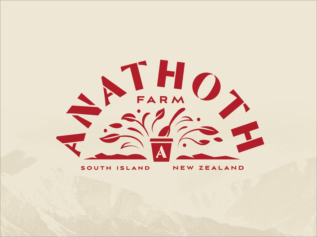 Anathoth Farm果酱品牌logo设计