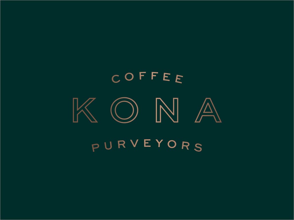 Kona咖啡品牌logo设计