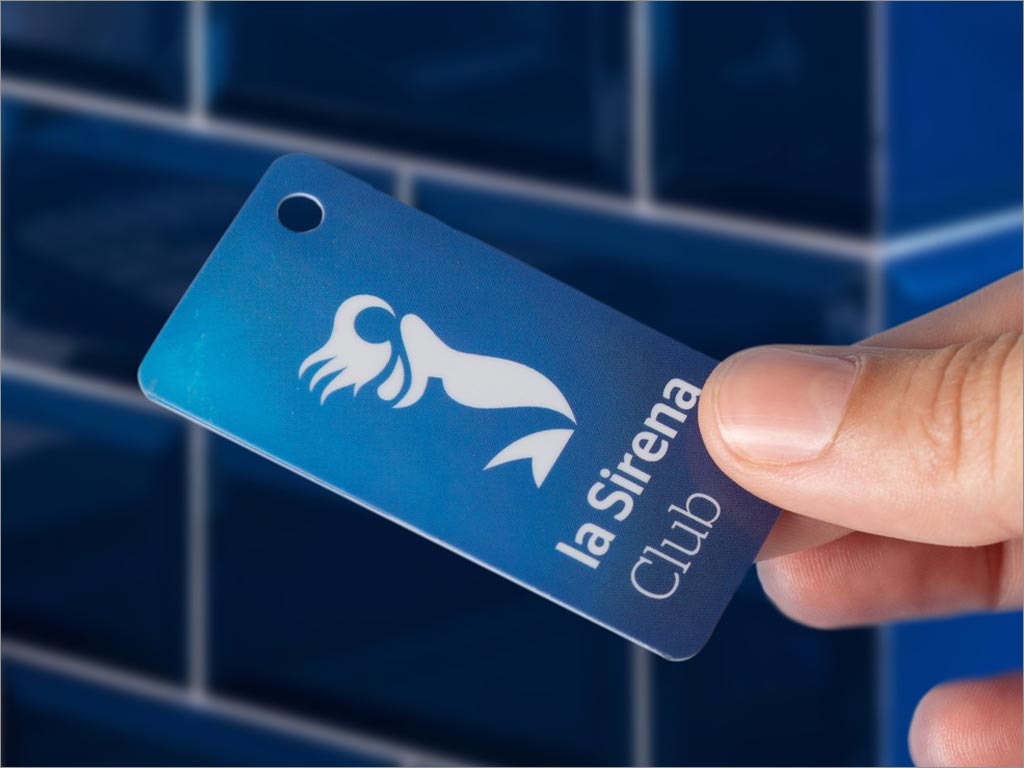 西班牙La Sirena冷冻食品品牌形象之会员卡设计