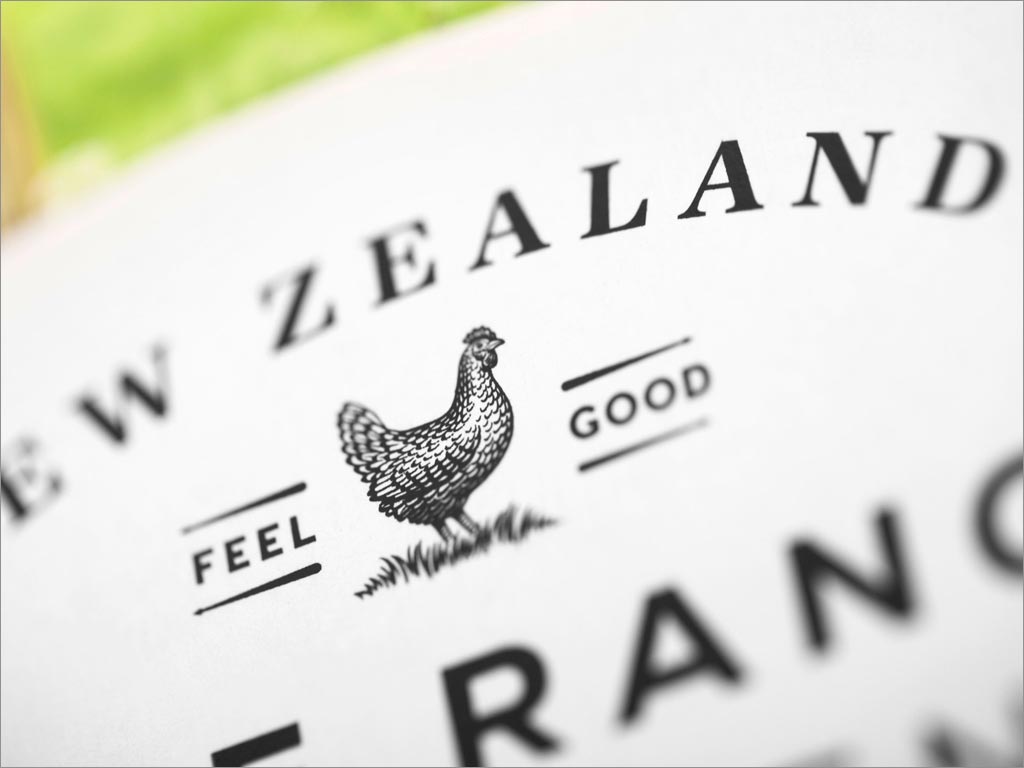 新西兰Brink's鸡肉包装袋设计之局部细节特写