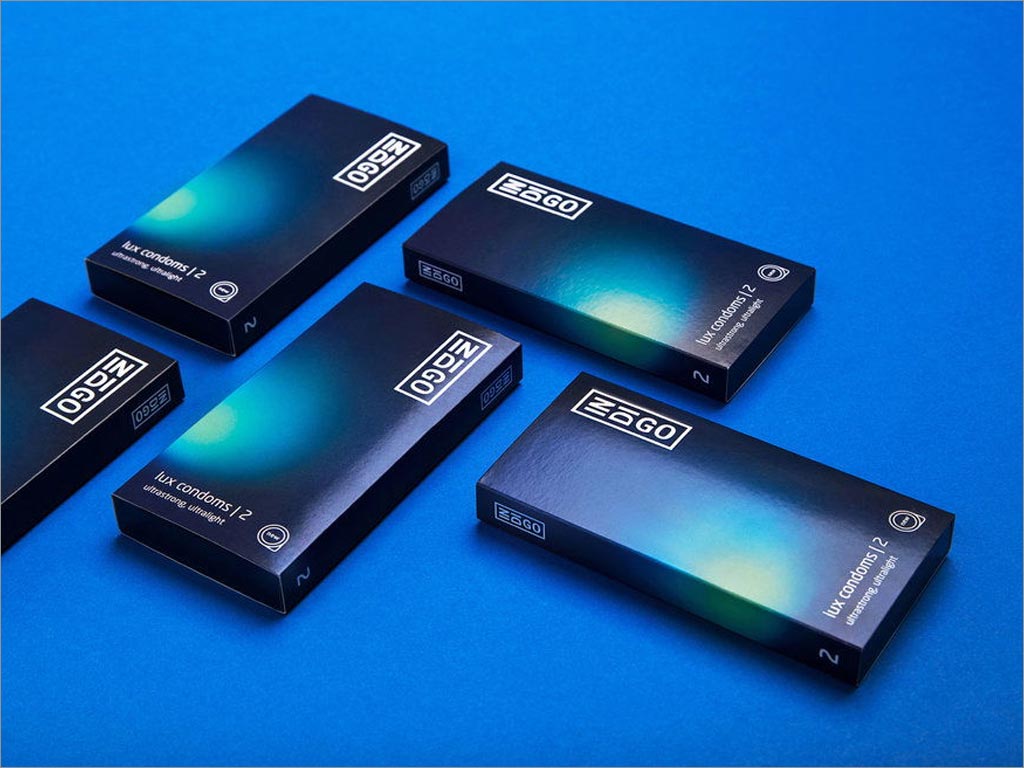白俄罗斯Indigo避孕套包装盒设计之实物照片