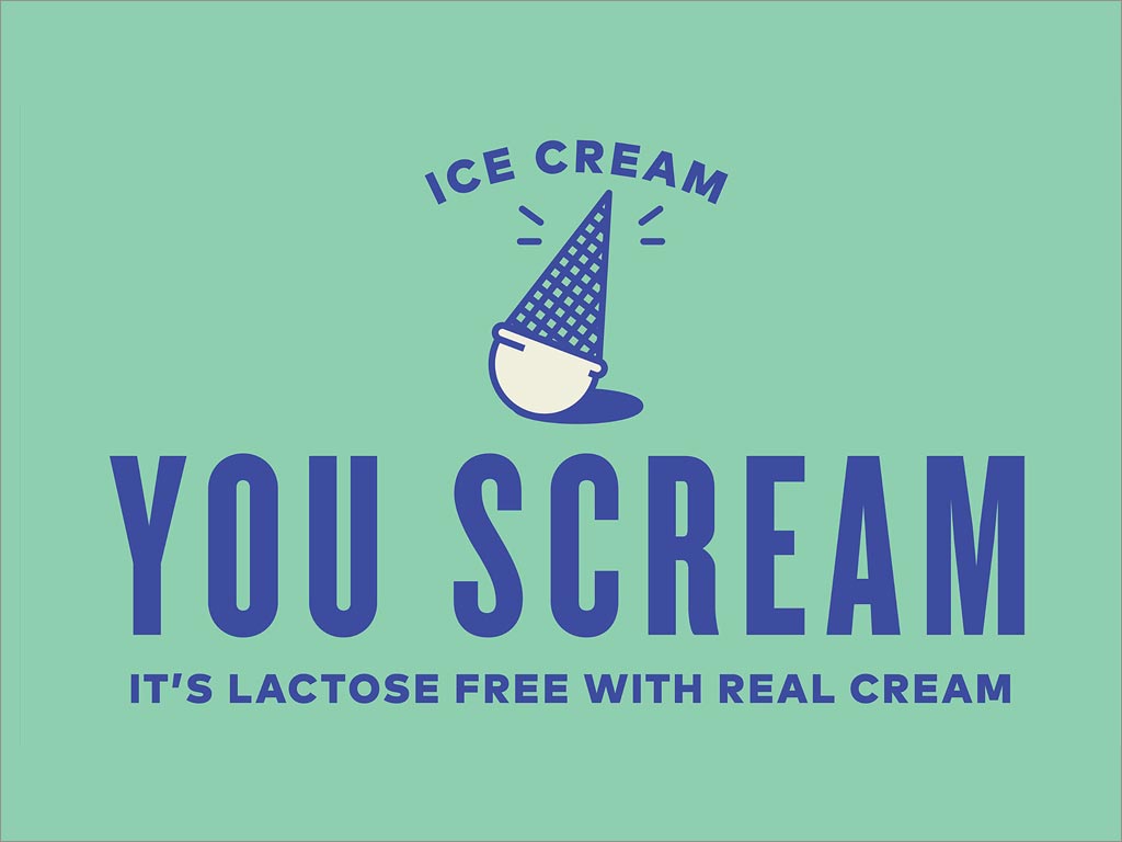 美国Beckon冰淇淋海报设计 