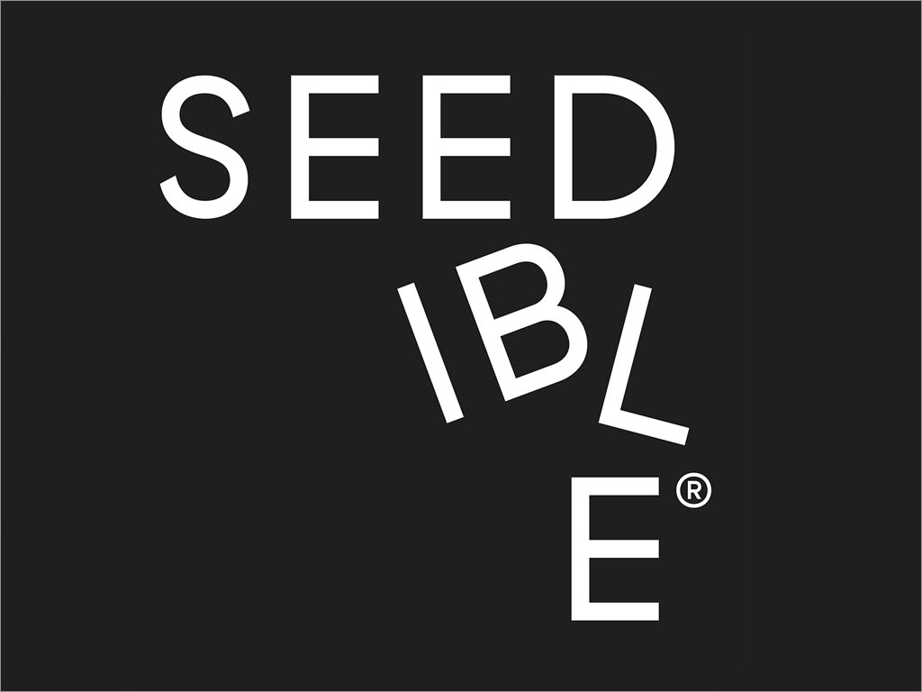 美国Seedible芝麻酱logo设计墨稿