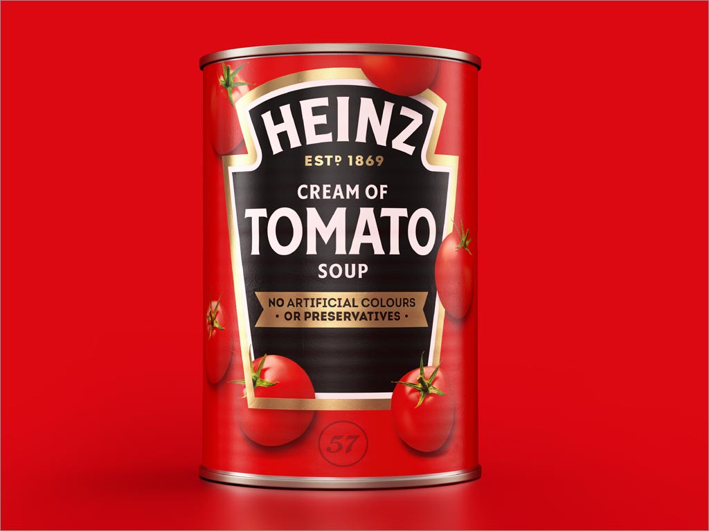 亨氏品牌策略与logo包装重新设计之番茄汤包装设计