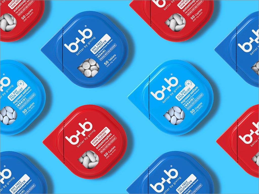 美国b+b药品包装设计