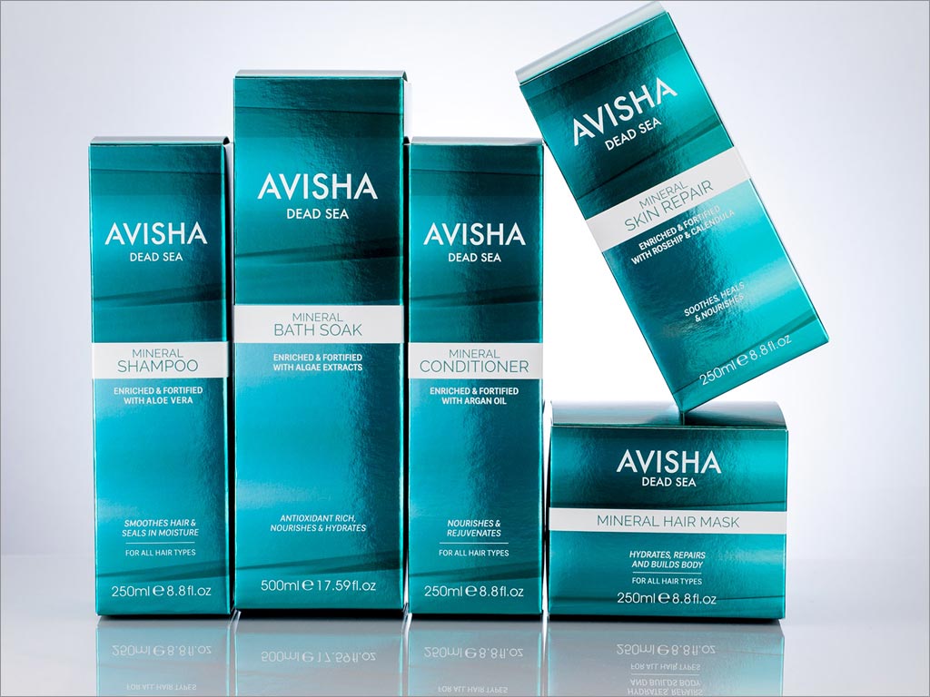 英国avisha美容护理产品包装设计