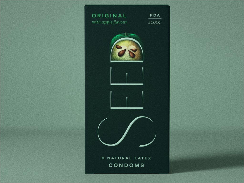 种子避孕套包装设计