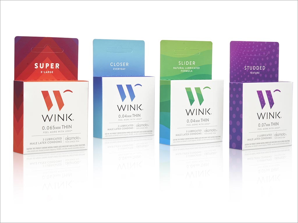 Wink安全避孕套包装设计