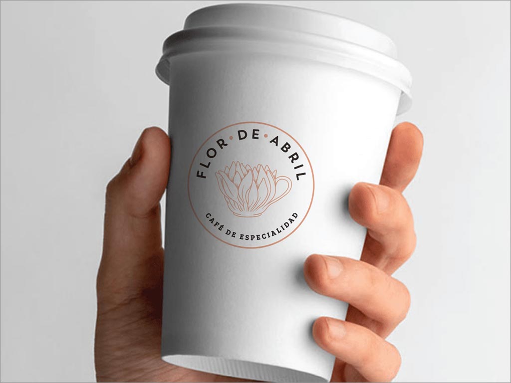 Flor de Abril咖啡品牌形象设计之咖啡杯设计