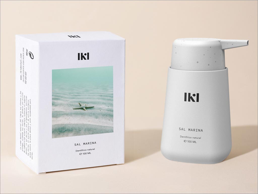 IKI牙膏包装盒设计