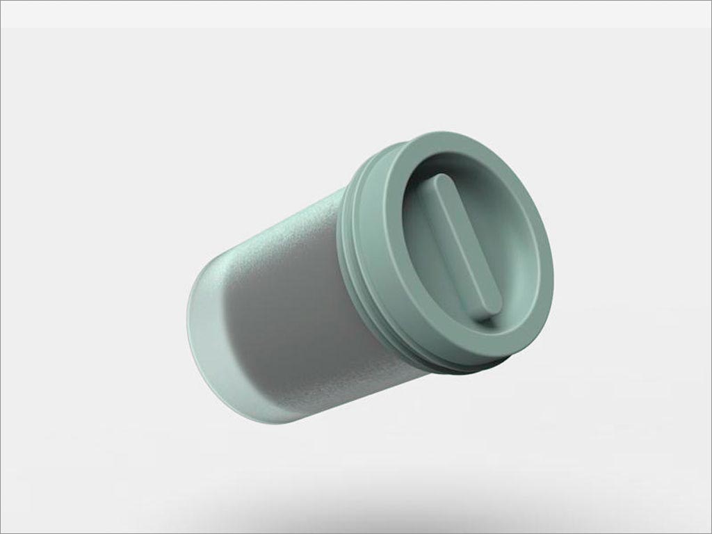 IKI牙膏容器造型设计之内部小容器设计