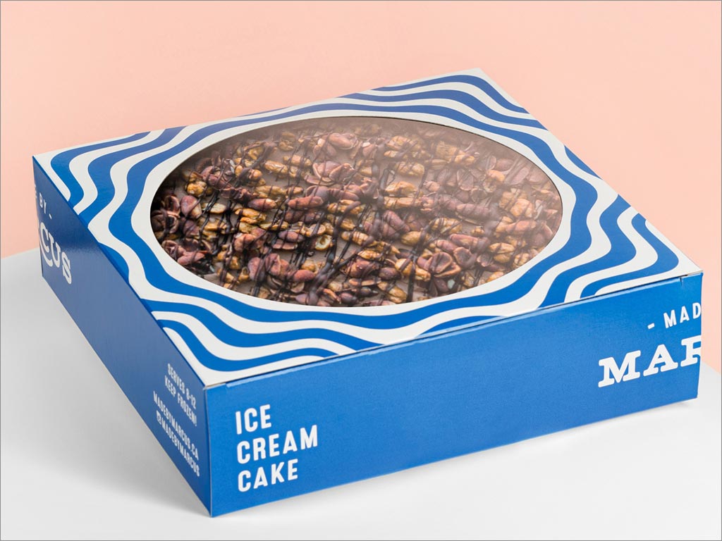 Marcus冰淇淋蛋糕包装设计