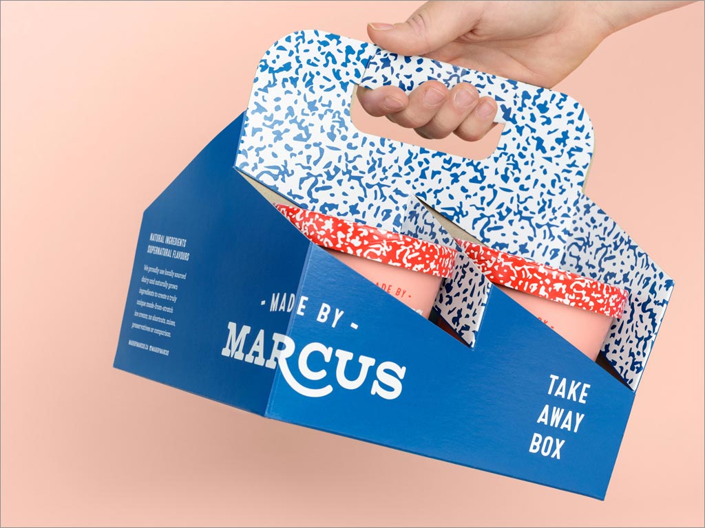 Marcus冰淇淋手提礼盒设计