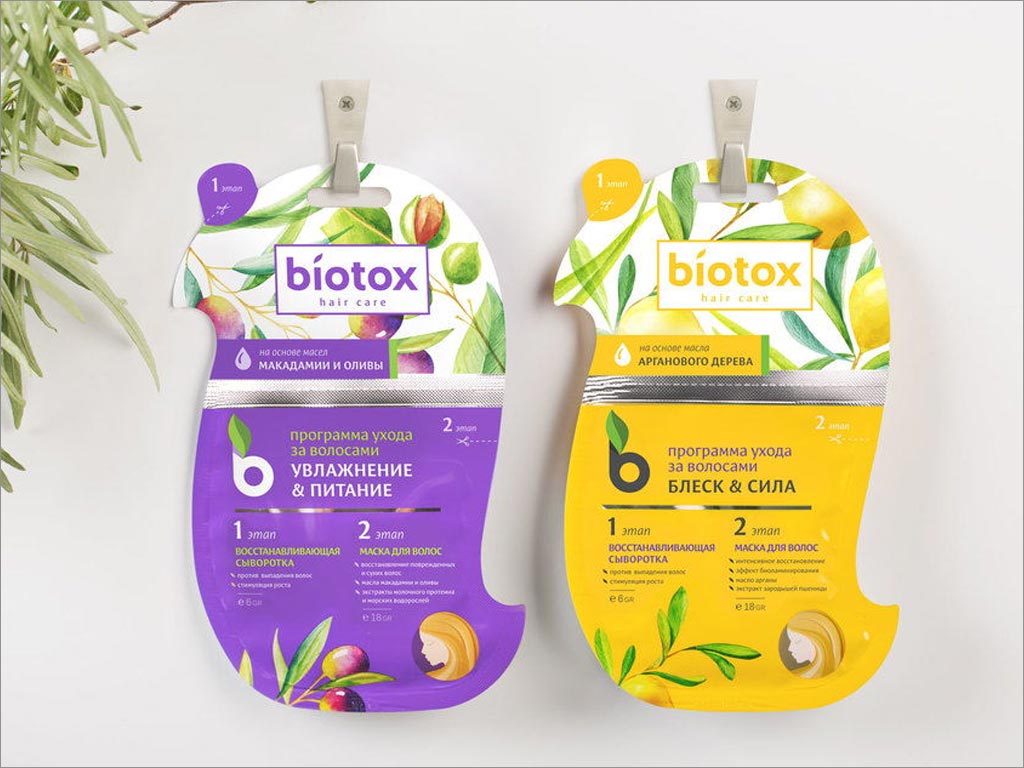 俄罗斯Biotox身体护理产品包装设计
