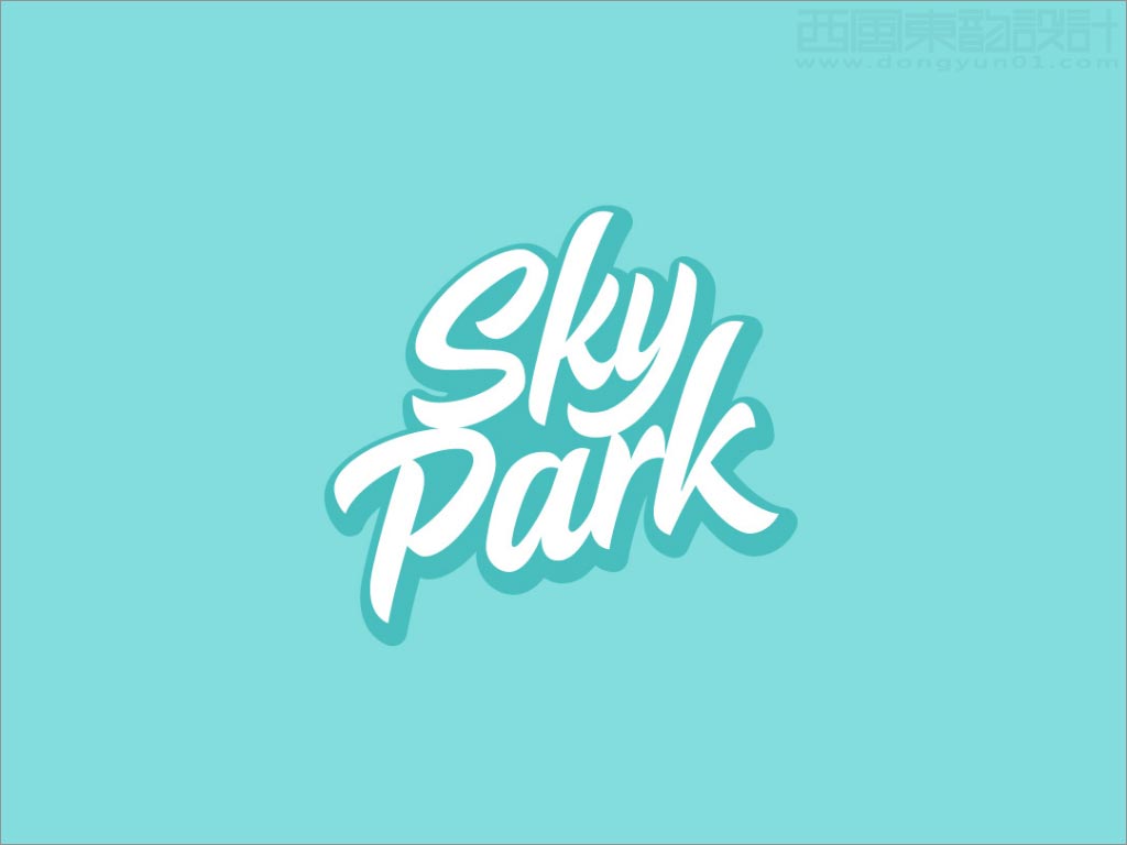SkyPark天然奶油冰淇淋品牌logo设计
