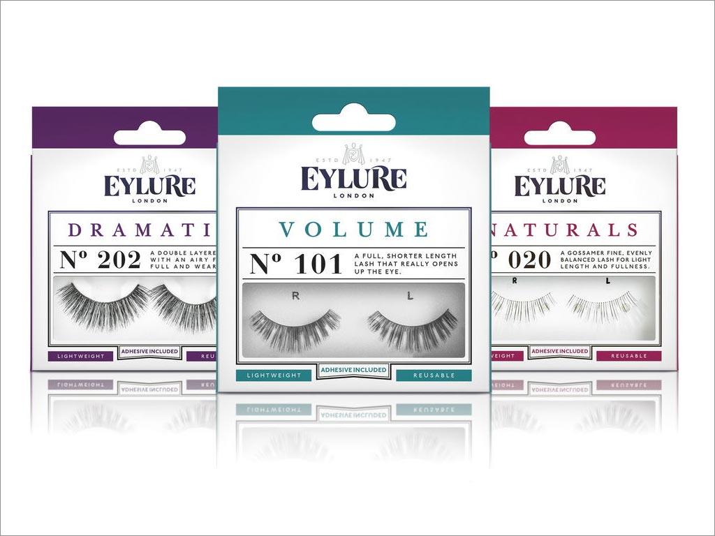 英国Eylure人工睫毛公司包装设计