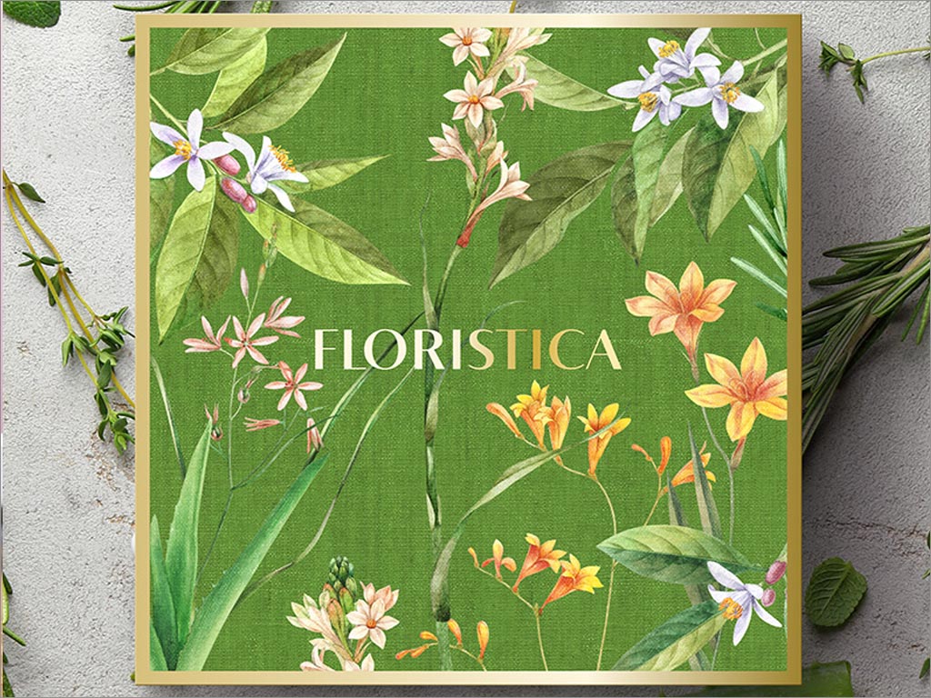 俄罗斯Floristica化妆品礼盒包装设计