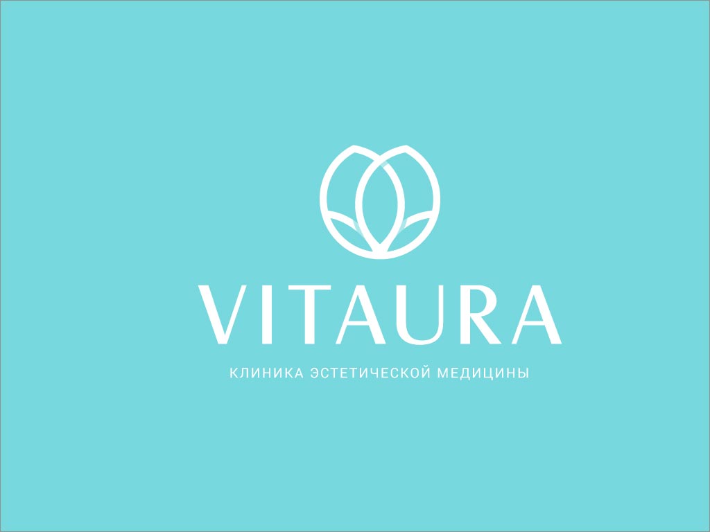 俄罗斯Vitaura整形外科诊所logo设计