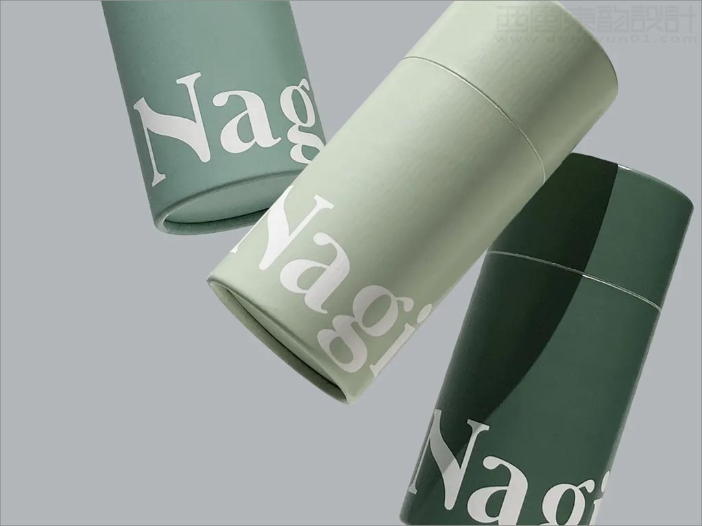 日本Nagi女士内衣纸桶包装设计
