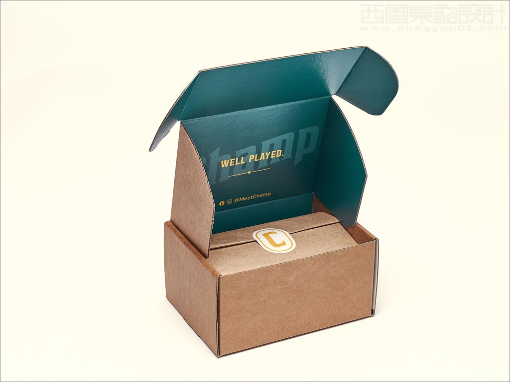 美国Champ避孕套润滑油两性健康用品外箱包装设计