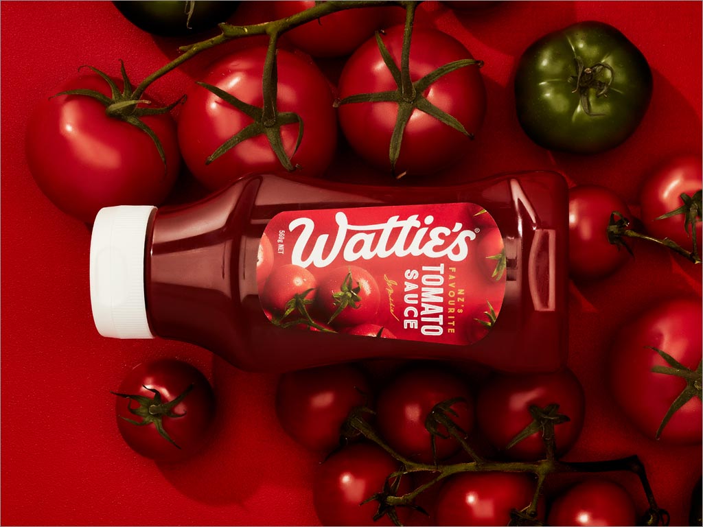新西兰Wattie's番茄酱包装设计之实物照片