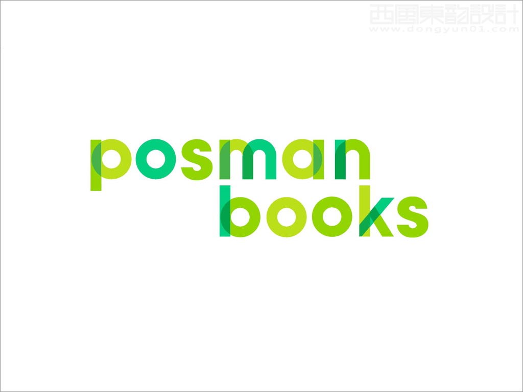 美国Posman书店图书品牌形象logo设计