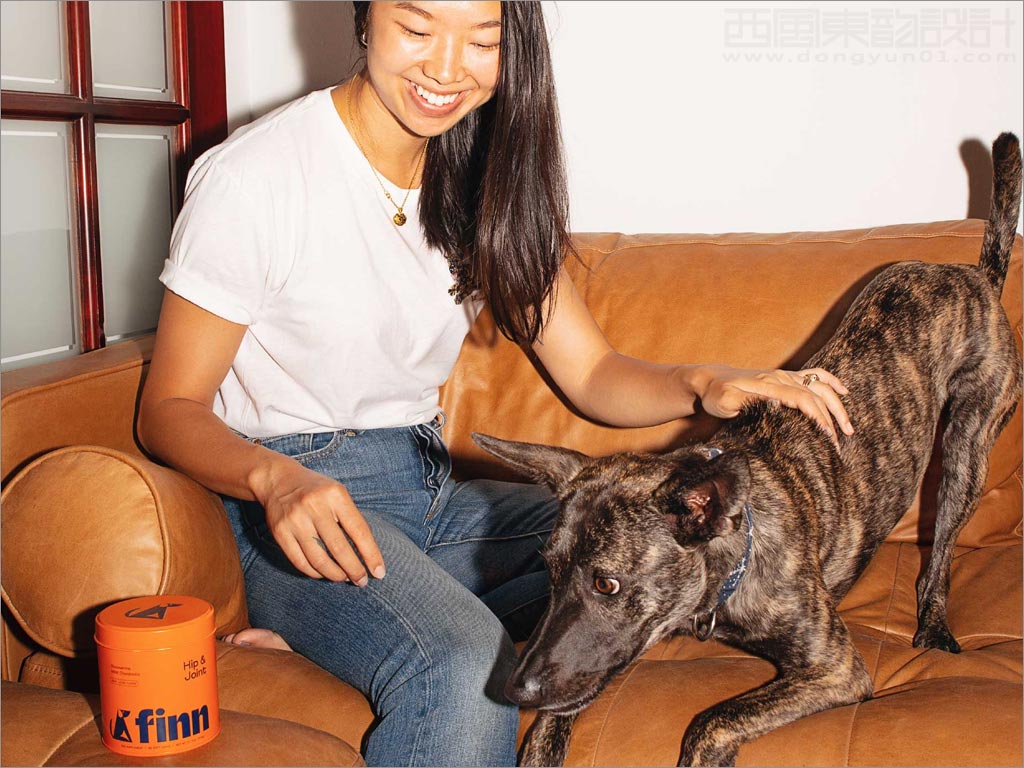 美国Finn宠物狗保健食品包装设计之实物照片