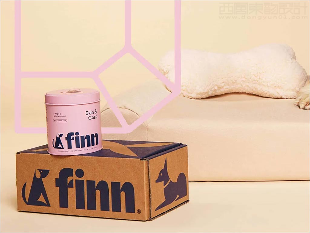 美国Finn宠物狗保健食品包装设计之实物照片