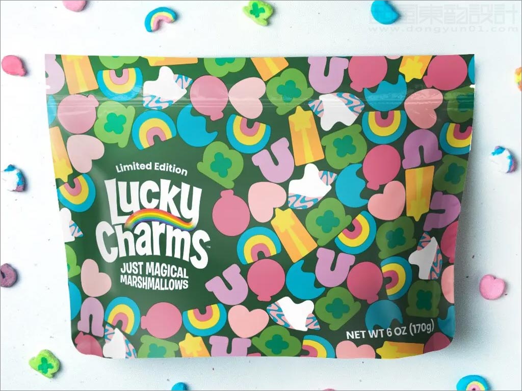 美国Lucky Charms Just Magical棉花糖包装设计