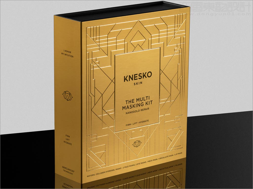 美国KNESKO SKIN面膜礼盒包装设计
